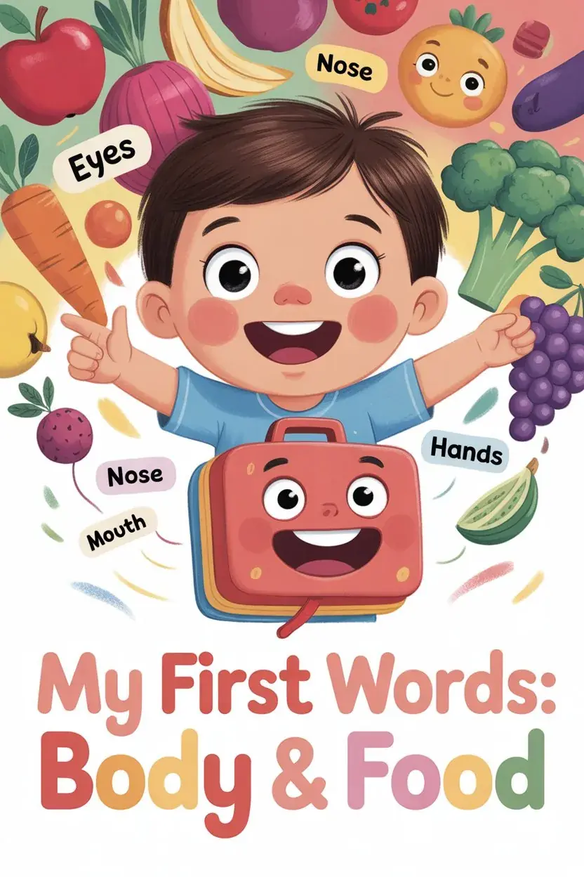 유치원 첫 영단어 - 몸과 음식