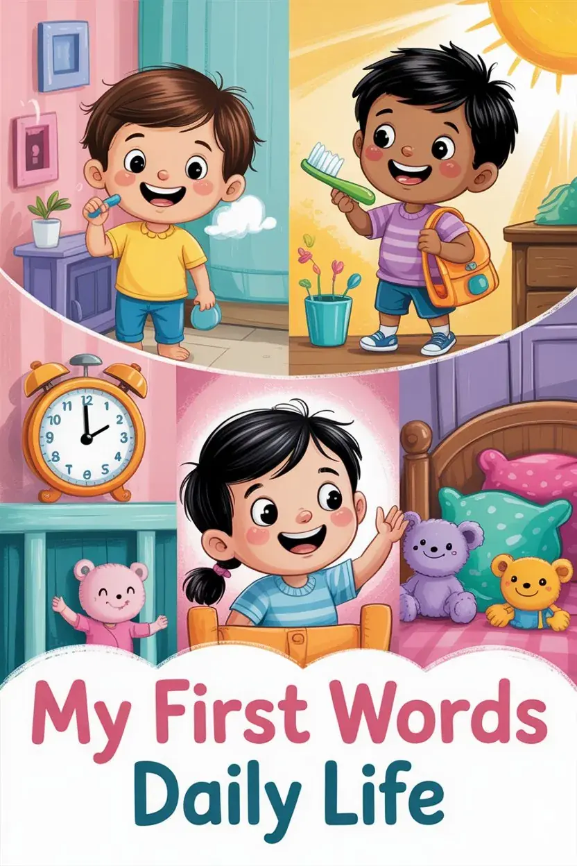 유치원 첫 영단어 - 하루 생활