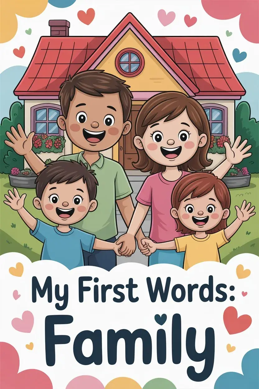 유치원 첫 영단어 - 가족과 인사