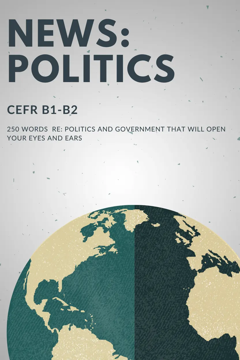 뉴스 영단어: 정치·행정 (기초)