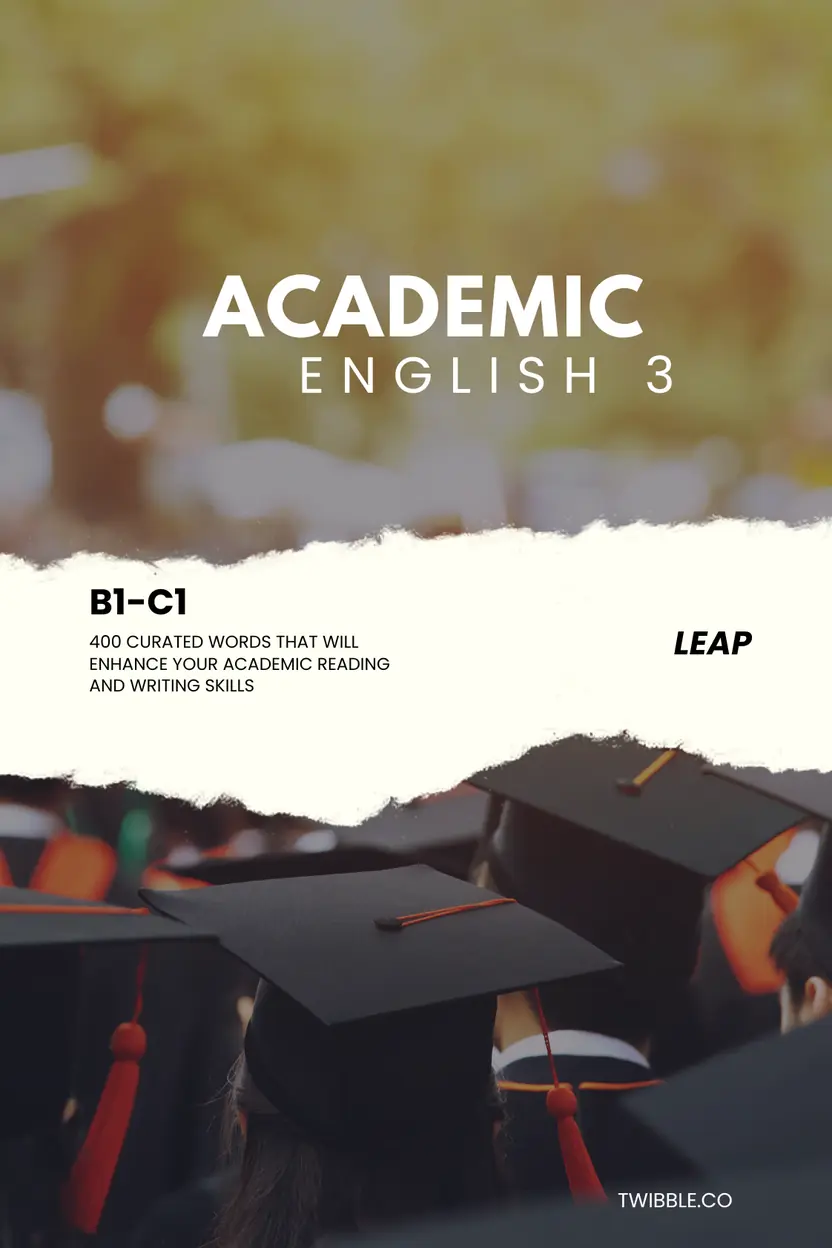 학술 영어 필수 영단어 (3)